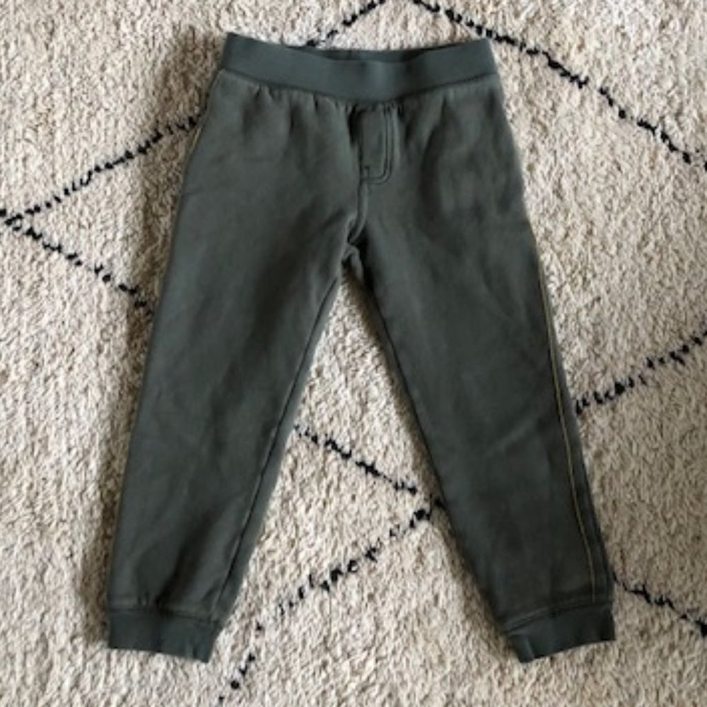 Tea Collection grey-green kids sweatpants